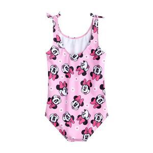 Disney Girls Minnie Mouse One Piece Bathing Suit / Pink